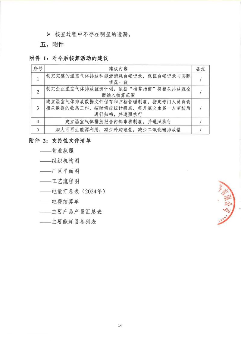 河南恒達機電設備有限公司2024年溫室氣體第三方核查報告_page-0017