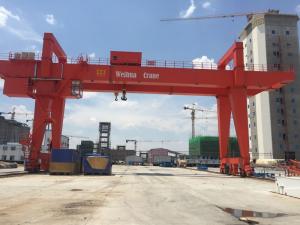 煤礦起重機(jī)監(jiān)控和超載-鄂爾多斯烏審旗硬盤壕煤礦MG100-20t門機(jī)